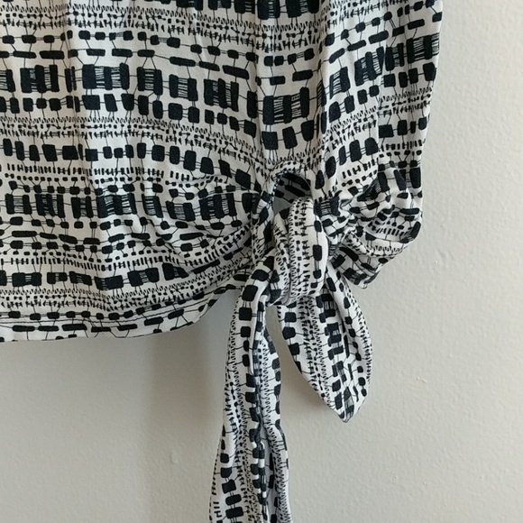 Lane Bryant Tie Front Tank Top - Picture 2 of 5